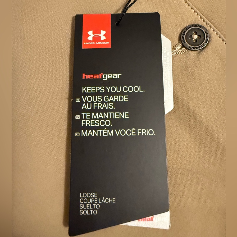 Under Armour Mens Heatgear Shorts size 34, 11 inseam - Picture 5 of 5